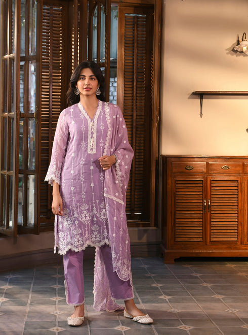 Nima Set With Dupatta